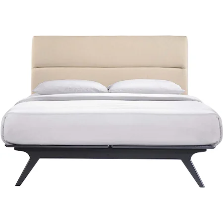 Upholstered Queen Platform Bed