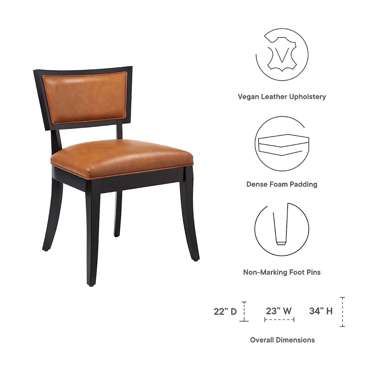 Modway Pristine Pristine Dining Chairs - Set of 2