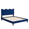 Modway Current Current Velvet Twin Platform Bed