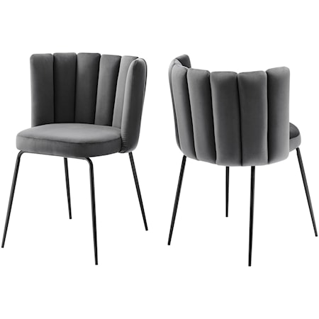 Virtue Velvet Dining Chair Set of 2