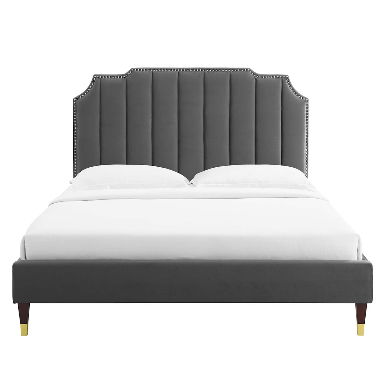 Modway Colette Colette Full Velvet Platform Bed