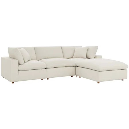 4 Piece Sectional Sofa Set