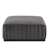 Modway Conjure Velvet Ottoman