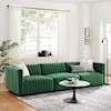 Modway Conjure Velvet Sofa