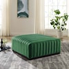 Modway Conjure Velvet Ottoman