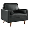 Modway Valour Valour Leather Armchair