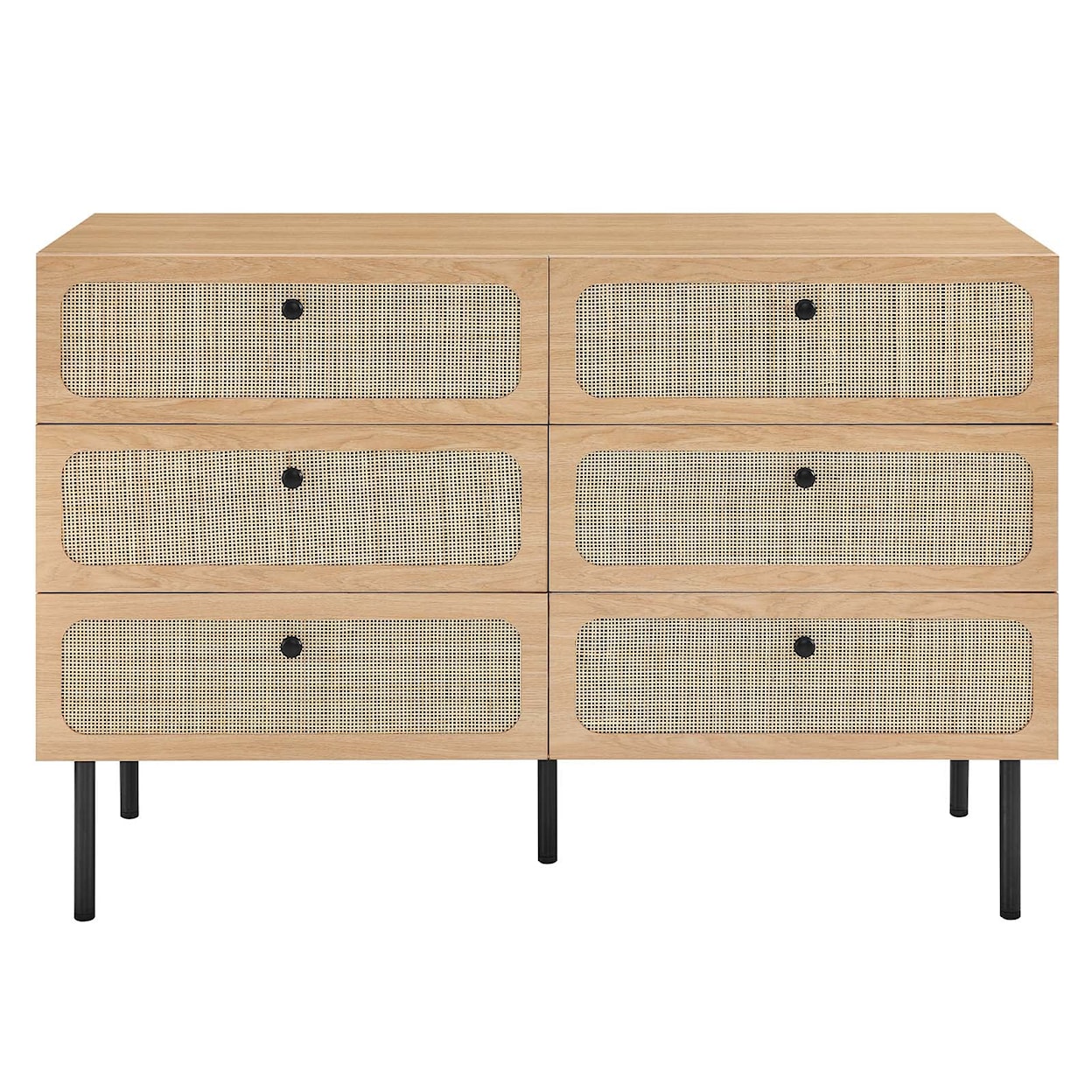 Modway Chaucer 6-Drawer Compact Dresser