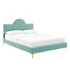 Modway Sunny Sunny Velvet King Bed