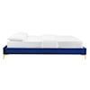 Modway Reagan Reagan Full Velvet Platform Bed