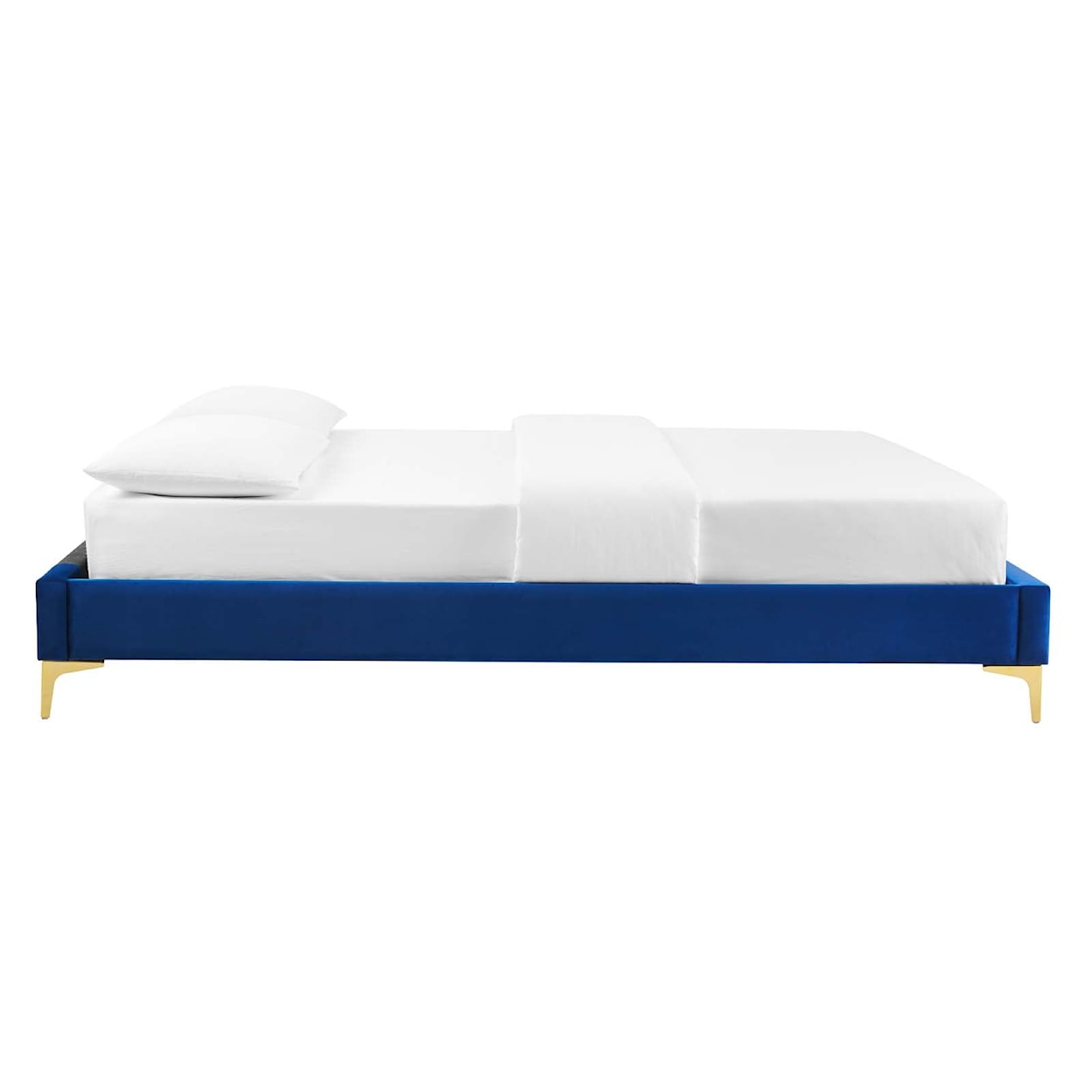 Modway Reagan Reagan Twin Velvet Platform Bed