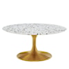 Modway Lippa Lippa 36" Round Terrazzo Coffee Table