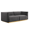 Modway Conjure Velvet Loveseat