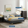 Modway Liva Liva Velvet Twin Bed