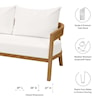 Modway Brisbane Patio Loveseat