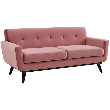 Engage Velvet Loveseat