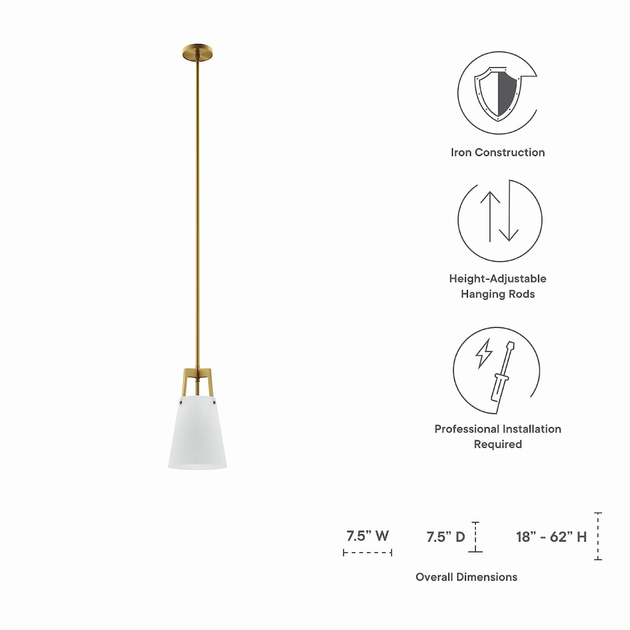 Modway Aspire Aspire Pendant Light