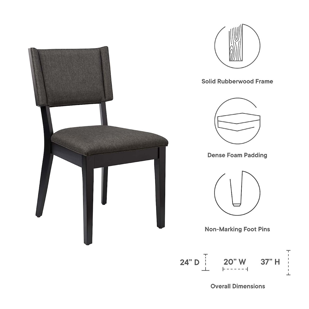 Modway Esquire Esquire Dining Chairs - Set of 2