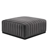 Modway Conjure Velvet Ottoman