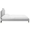 Modway Adelaide Adelaide Velvet Twin Platform Bed