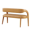 Modway Pinnacle Pinnacle Vegan Leather Accent Bench