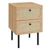Modway Chaucer 2-Drawer Nightstand