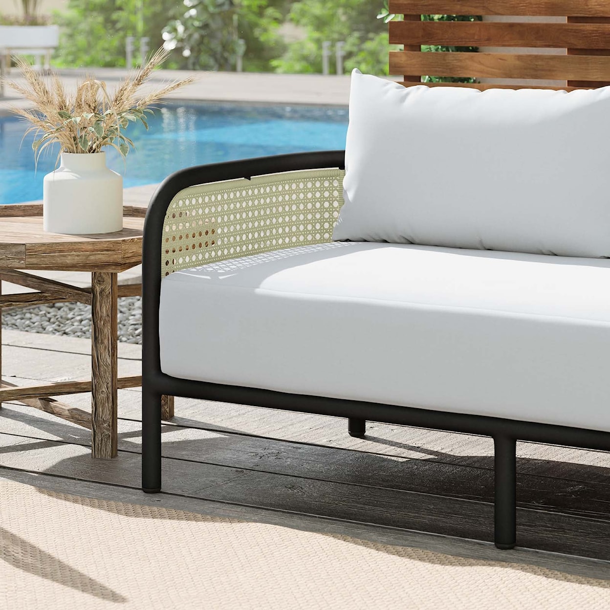 Modway Hanalei Hanalei 3-Piece Outdoor Patio Furniture Set