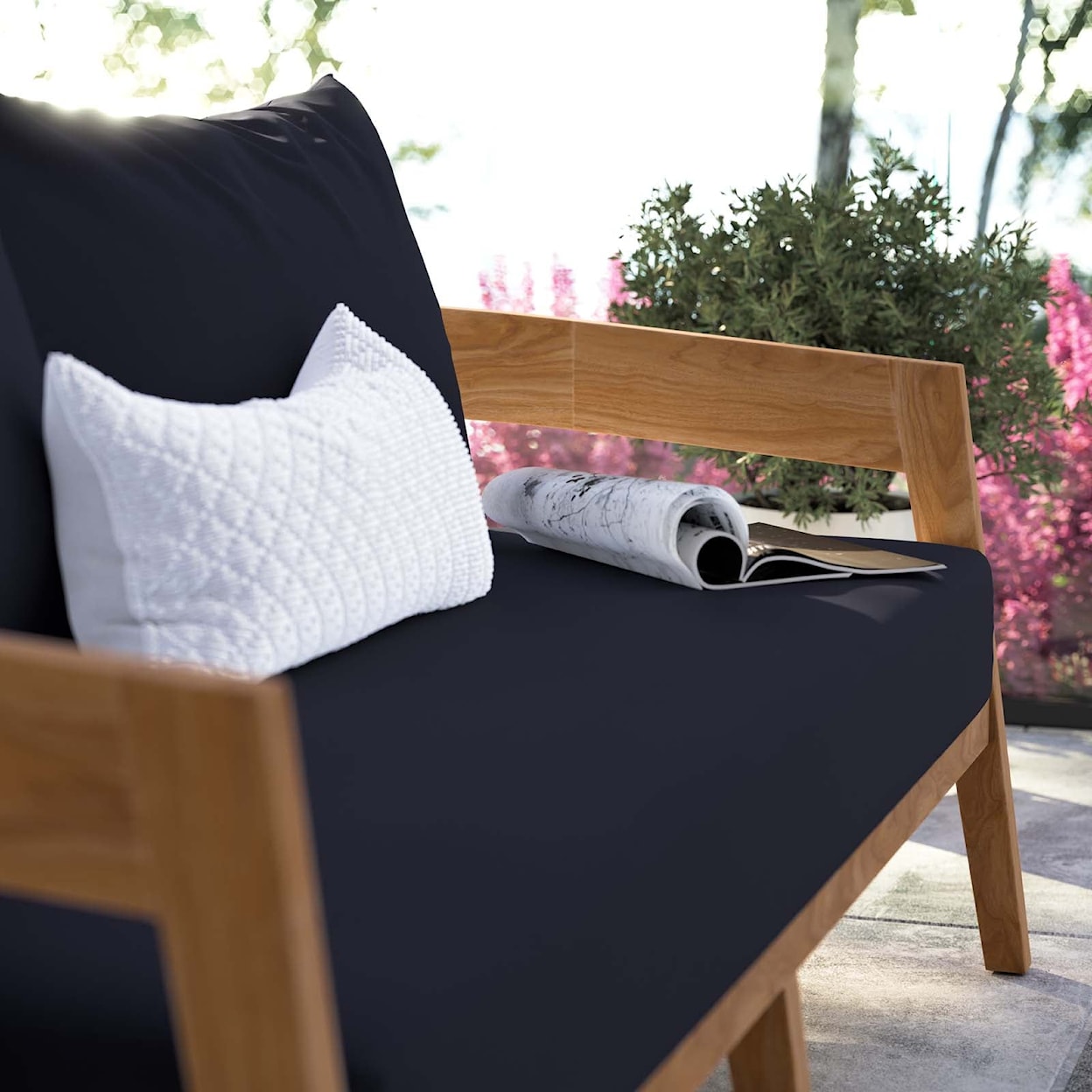 Modway Brisbane Patio Loveseat