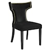 Modway Curve Curve Velvet Dining Chairs - Set of 2