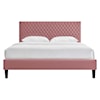 Modway Garcelle Garcelle Velvet Full Platform Bed