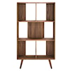 Modway Transmit Transmit 31" Wood Bookcase