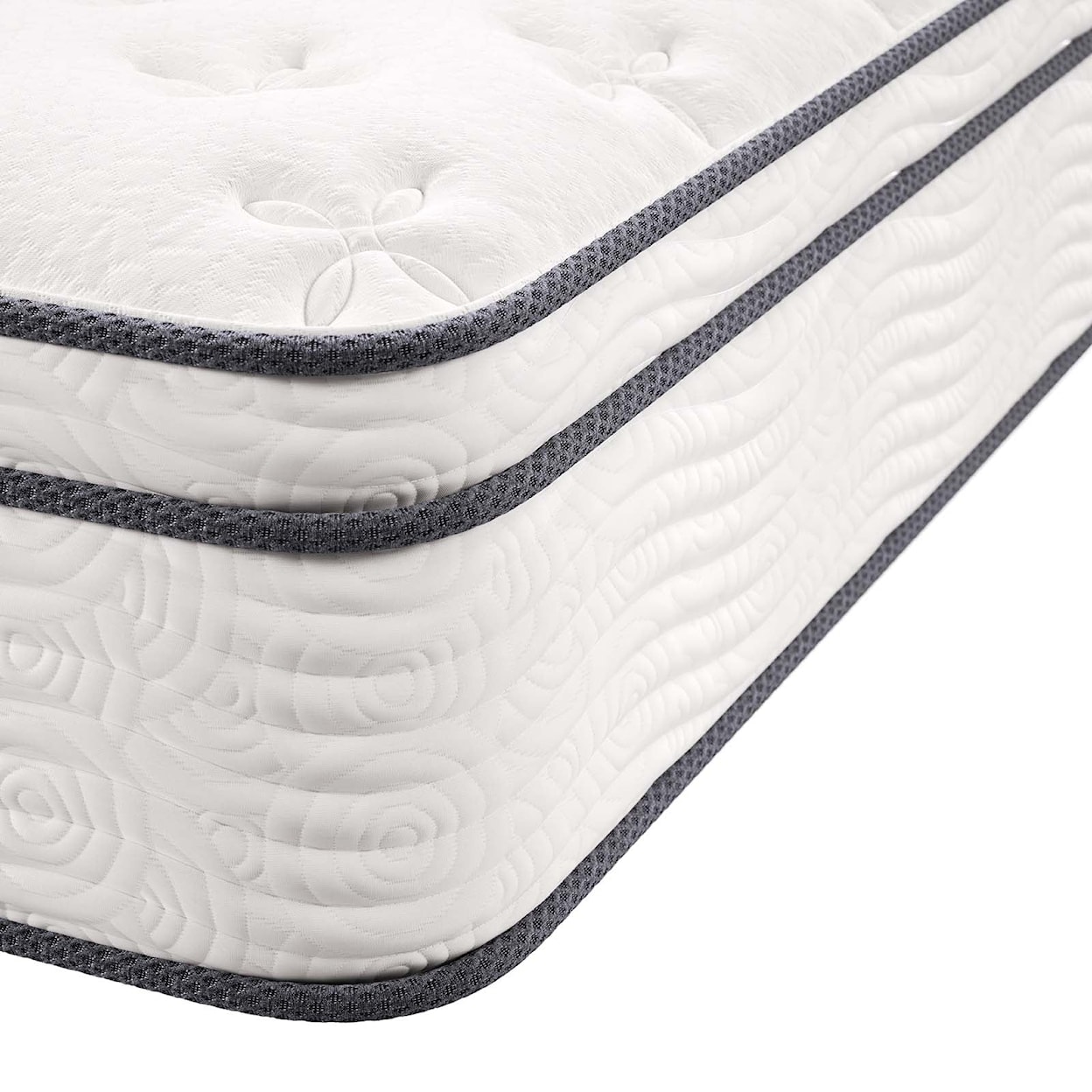 Modway Jenna Jenna 12" Innerspring and Foam King Mattress