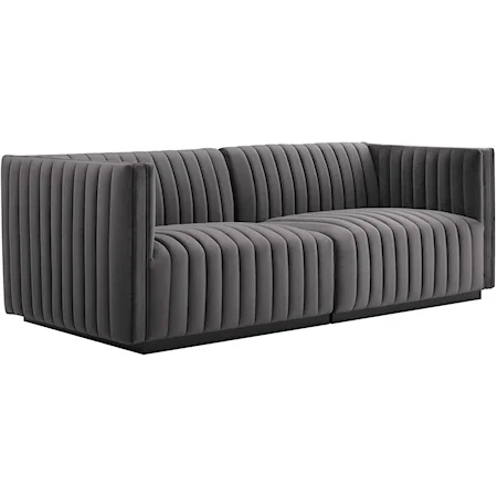 Velvet Loveseat