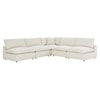 Modway Commix 5-Piece Armless Sectional Sofa