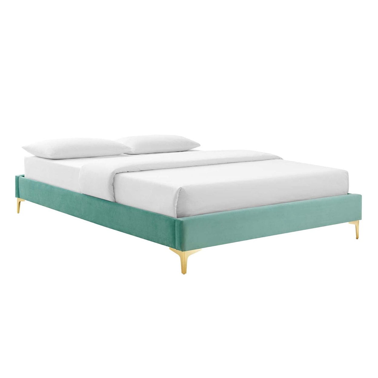 Modway Reagan Reagan Full Velvet Platform Bed