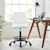 Modway Ripple Armless Drafting Chair