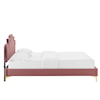 Modway Neena Neena Velvet Full Bed