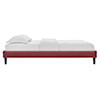 Modway Amber Amber Velvet King Platform Bed