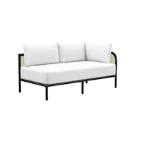 Hanalei Outdoor Patio Right-Arm Loveseat