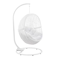 Encase Outdoor Patio Rattan Swing Chair