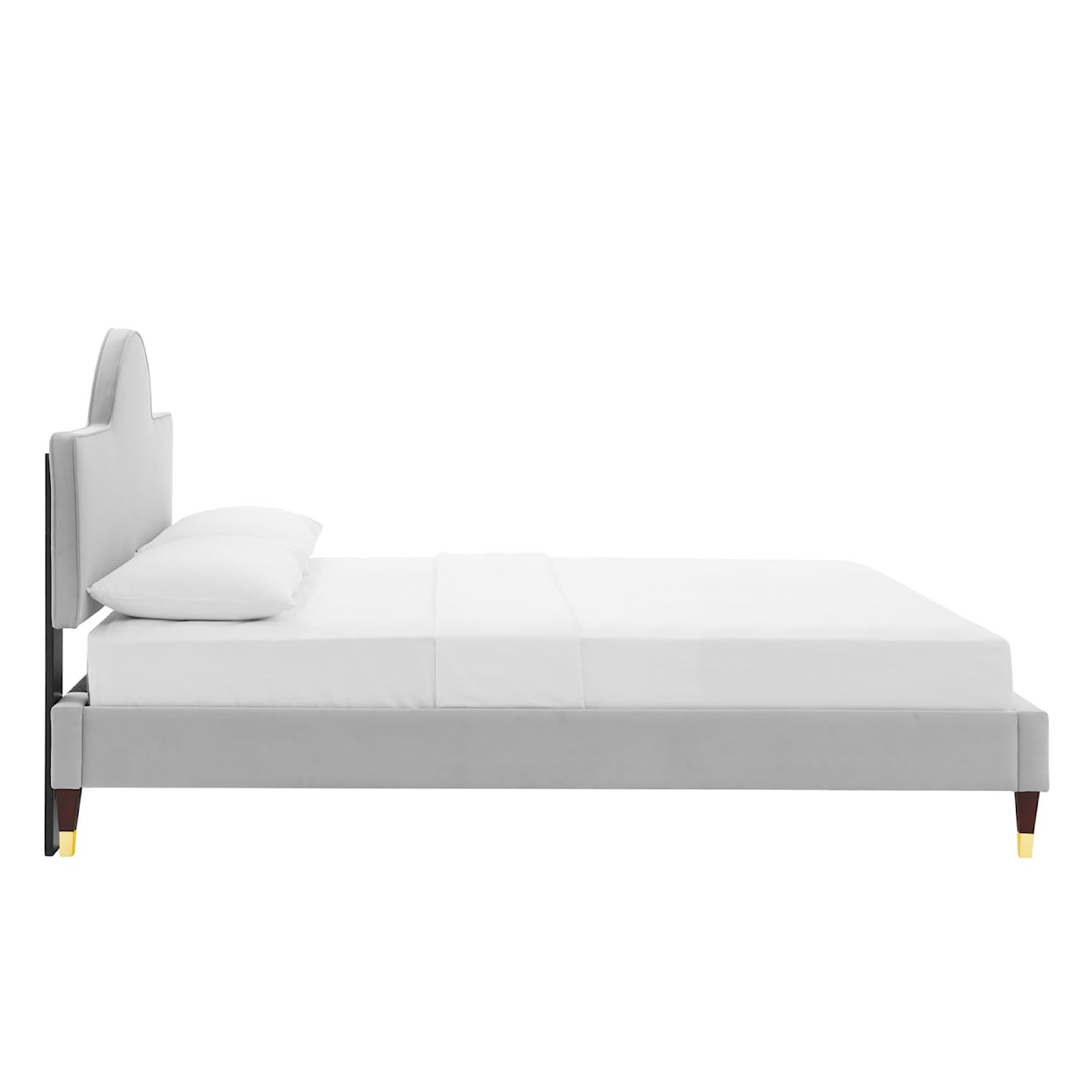 Modway Aurora Aurora Velvet Twin Bed