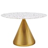 Modway Tupelo Tupelo 47" Round Terrazzo Dining Table