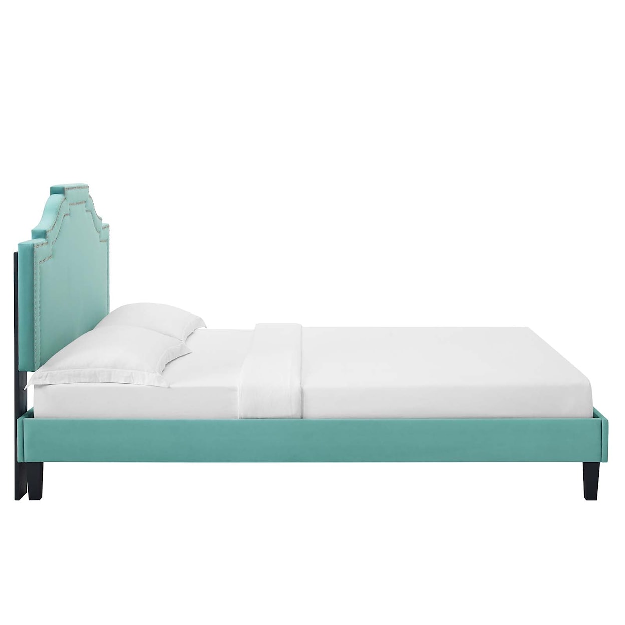 Modway Adelaide Adelaide Velvet King Platform Bed