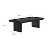 Modway Relic Relic Concrete Textured Coffee Table