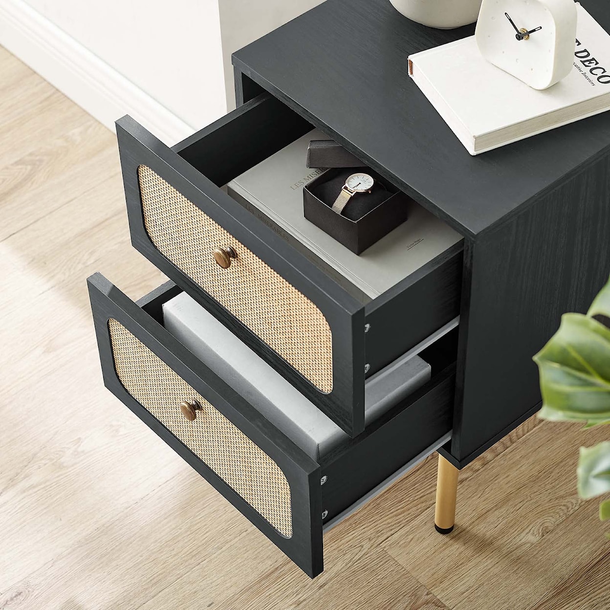 Modway Chaucer 2-Drawer Nightstand