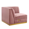 Modway Sanguine 4-Piece Right-Facing Modular Sectional Sofa