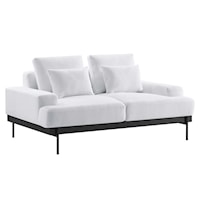 Proximity Upholstered Fabric Loveseat