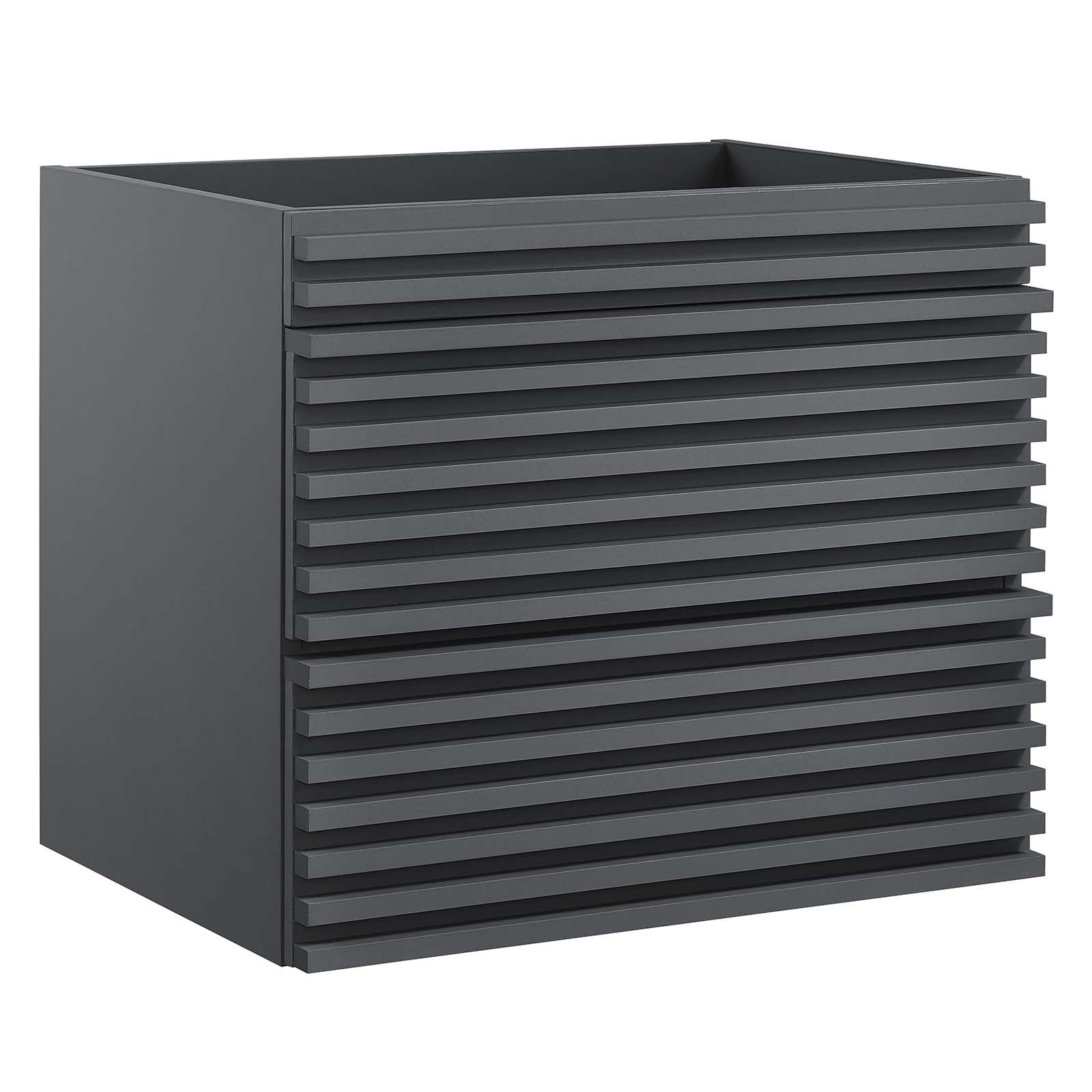 Modway Render EEI4338GRY Render 24" WallMount Bathroom Vanity Value City Furniture