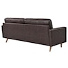 Modway Valour Valour 81" Leather Sofa