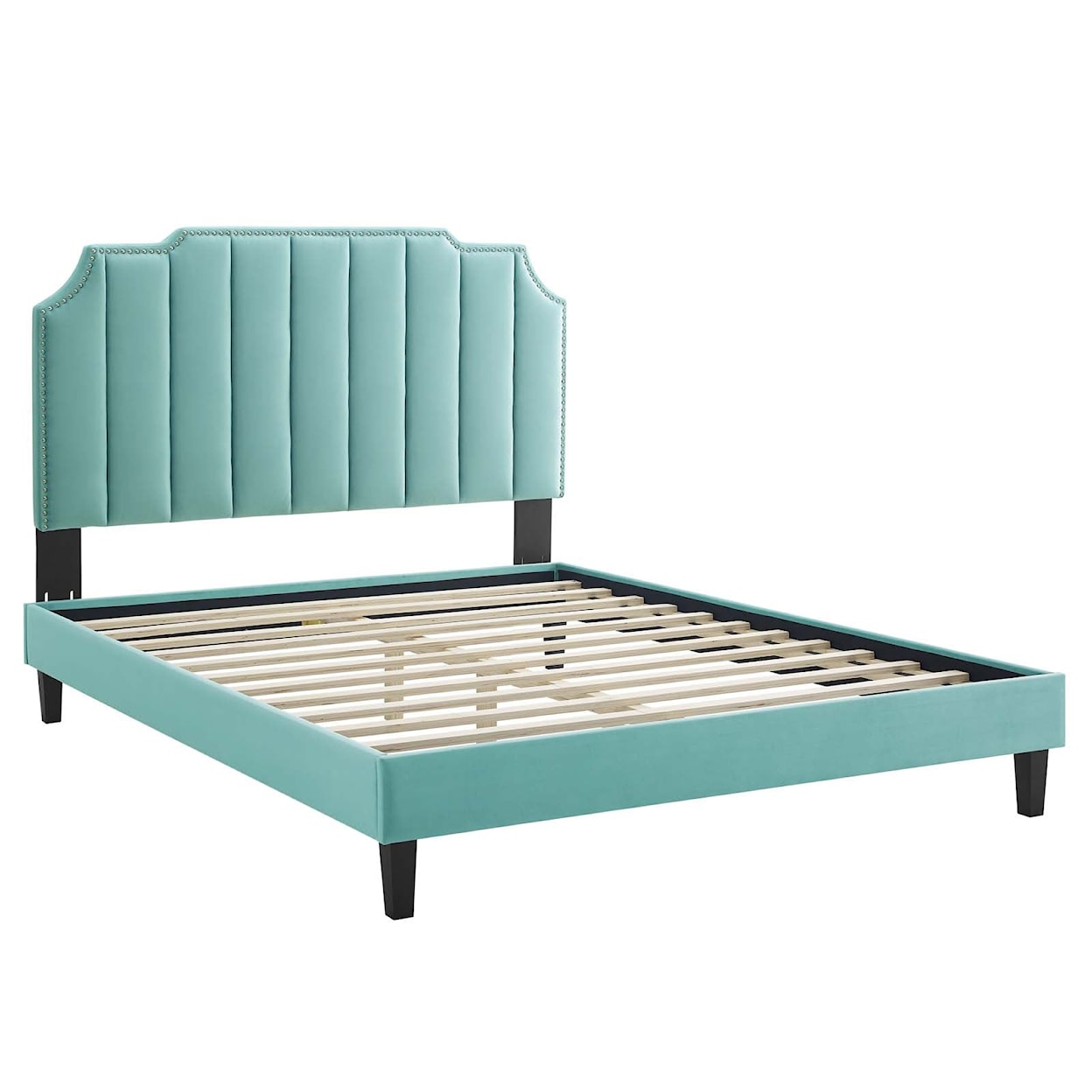 Modway Colette Colette Twin Velvet Platform Bed