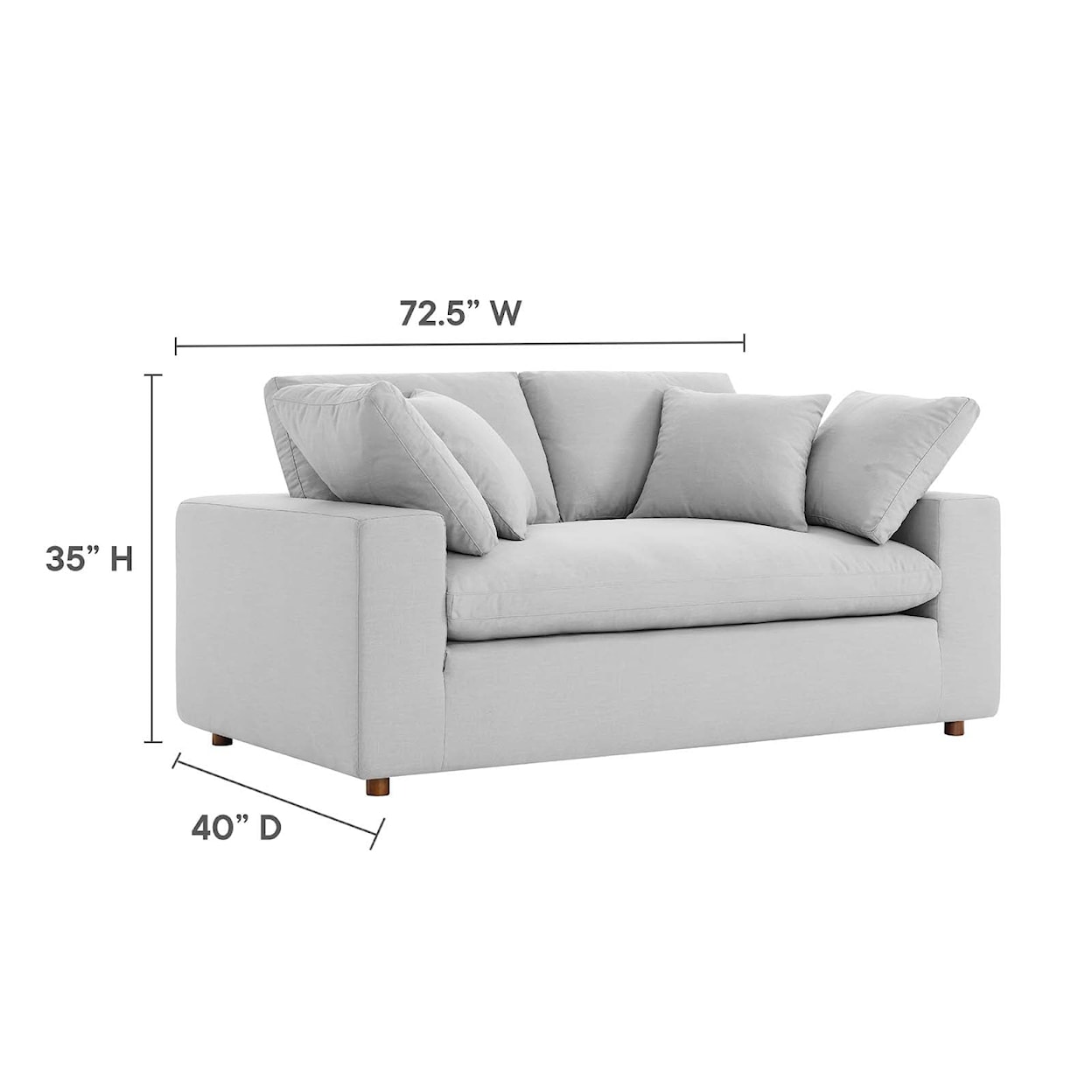 Modway Commix Loveseat